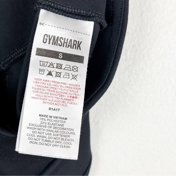 Gymshark Women’s Black High Waisted Leggings Sz S - Picture 5 of 5